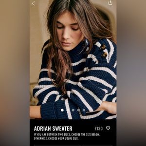 Sézane Adrian Sweater size Medium